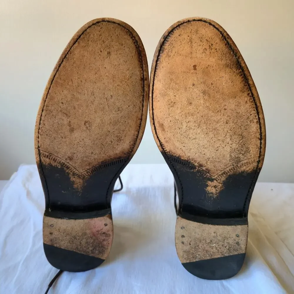 Frye Men's Leather Derby Oxford Shoes Brown Size 10.5 D